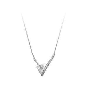 디디에 두보 몽 파리 페어컷 목걸이 (DIDIER DUBOT Mon Paris Pear Cut Necklace)